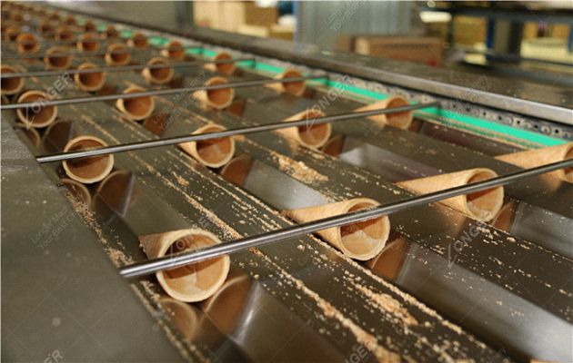 Полностью автоматическая линия для производства вафельных конус Модель М (конусы из 60-110мм в длину)